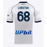 SSC Napoli Stanislav Lobotka #68 Vonkajší futbalový dres 2023-24 Krátky Rukáv